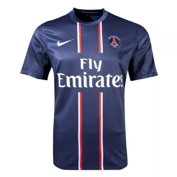 Heimtrikot Thailand Paris Saint Germain Retro 2012 2013 Blau Günstige Fußballtrikots